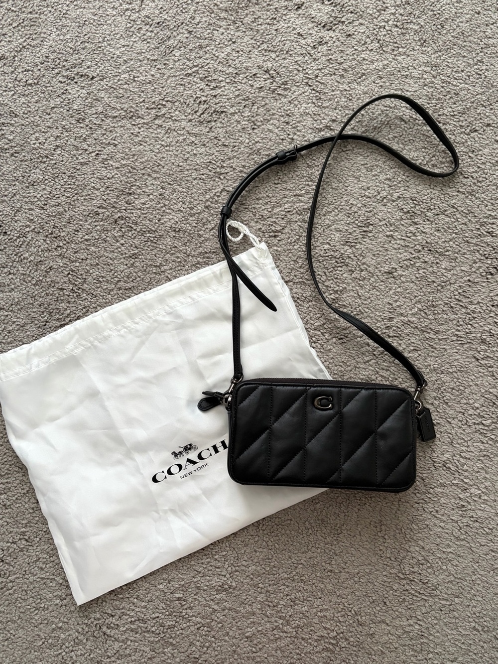 Coach Kira Black Crossbody Bag
